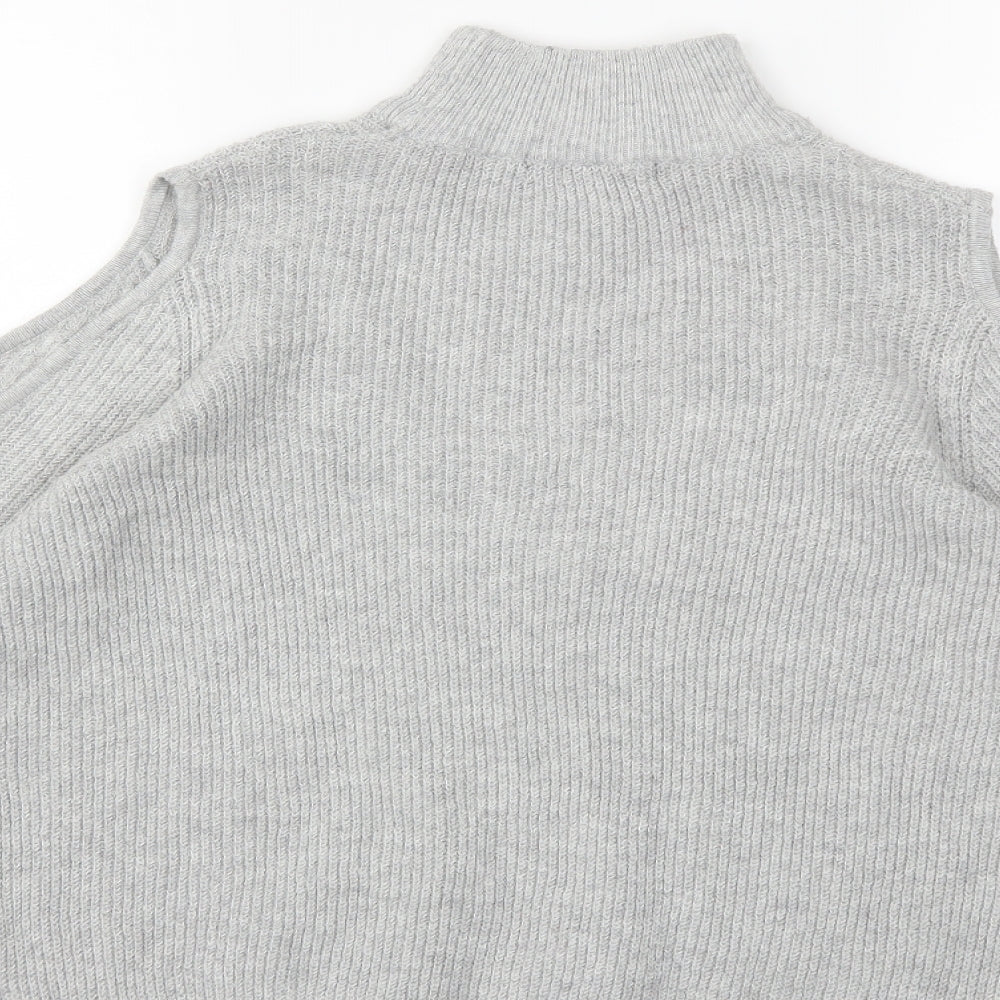 Atmosphere Womens Grey Knit Pullover Jumper Size 10