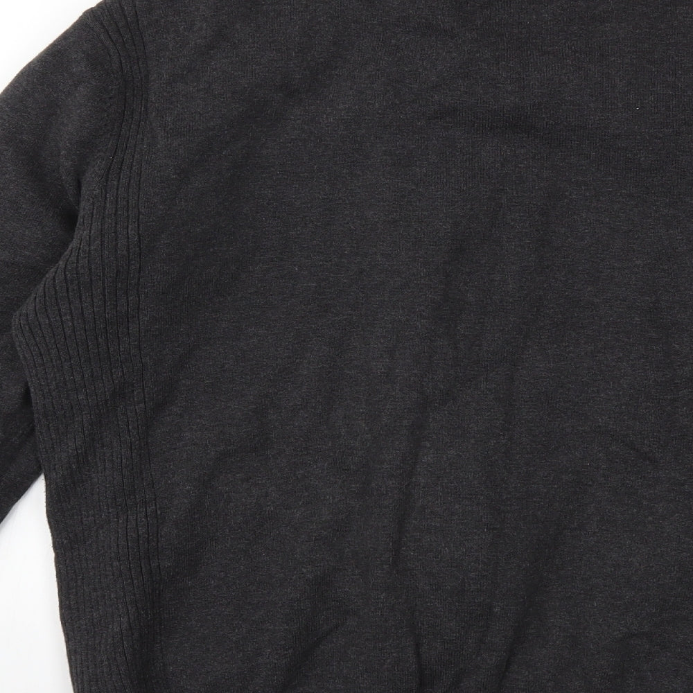 Atlantic Bay Mens Grey Pullover Sweatshirt Size M