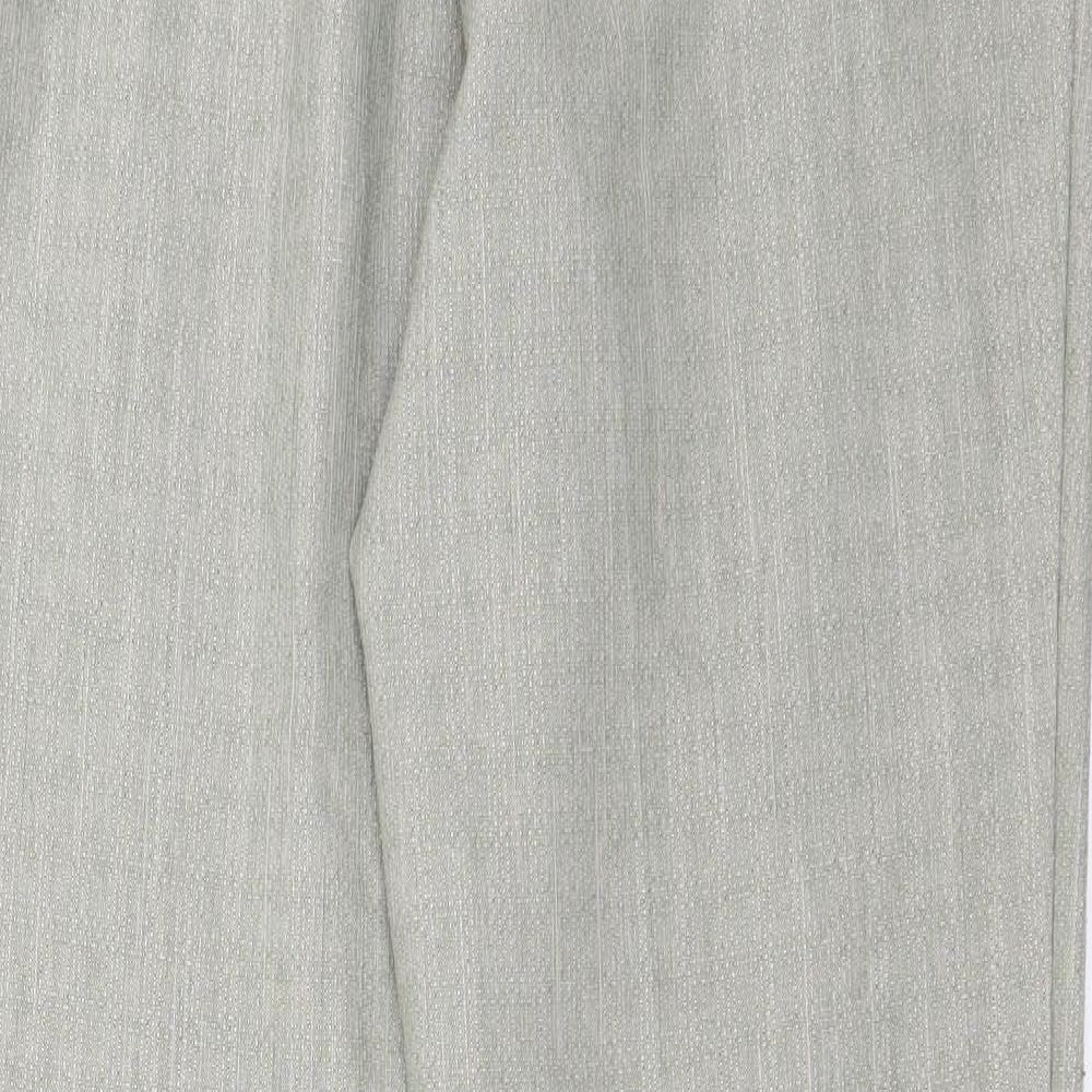 Marks and Spencer Womens Green Trousers Size 14 L28 in