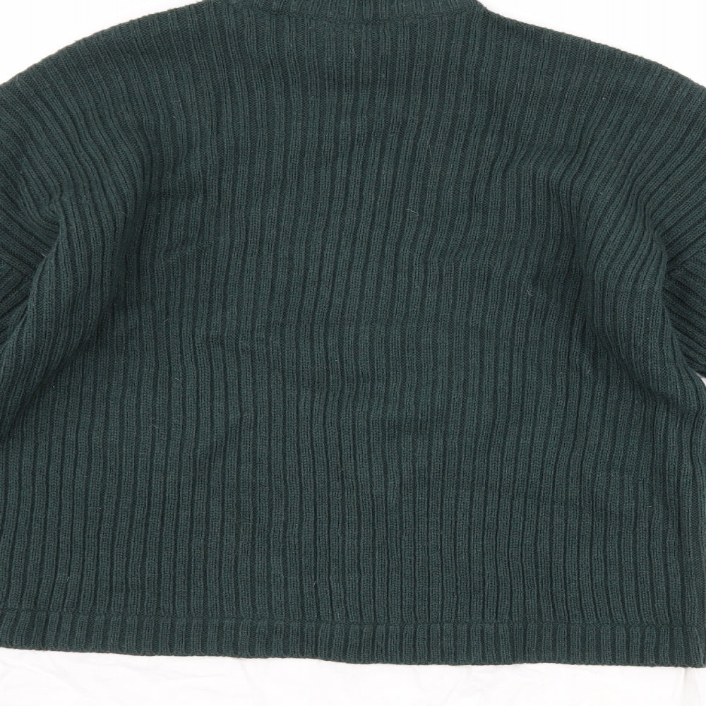 Noisy may Womens Green Pullover Jumper Size S