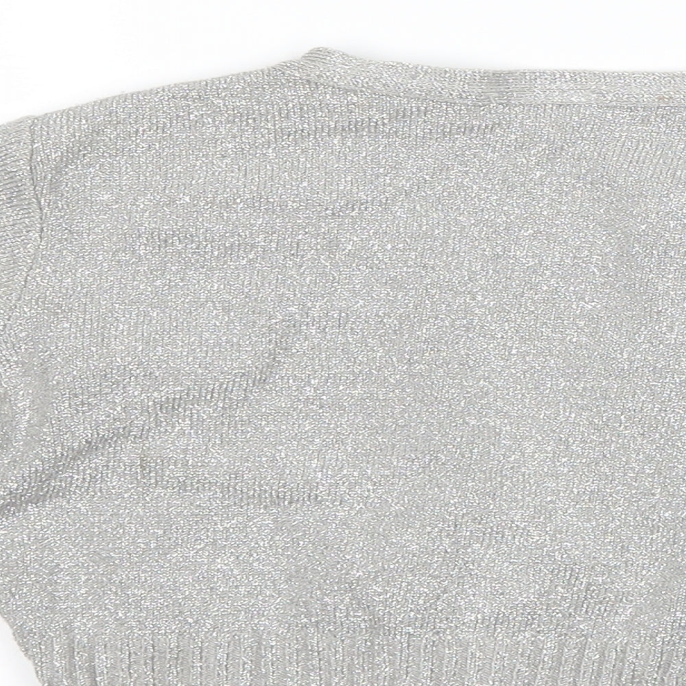 New Look Girls Grey Shrug Jumper Size 8 Years