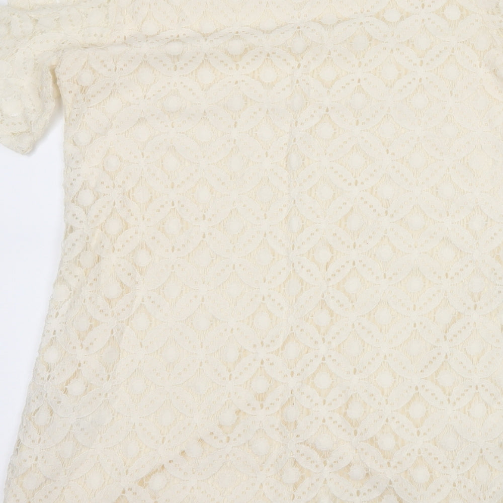 NEXT Womens Ivory Shift Size 8