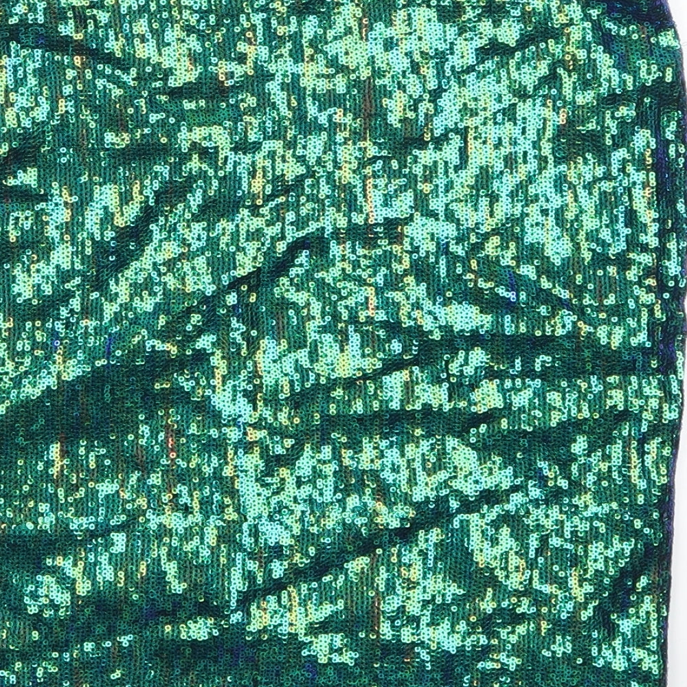 Divided Womens Multicoloured A-Line Skirt Size S