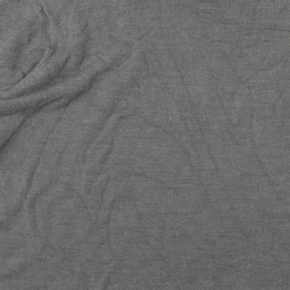 Marks & Spencer Womens Grey Knit Pullover Jumper Size 18
