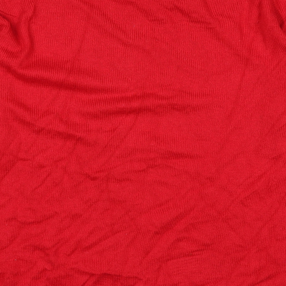 ASOS Womens Red Pullover Jumper Size 8