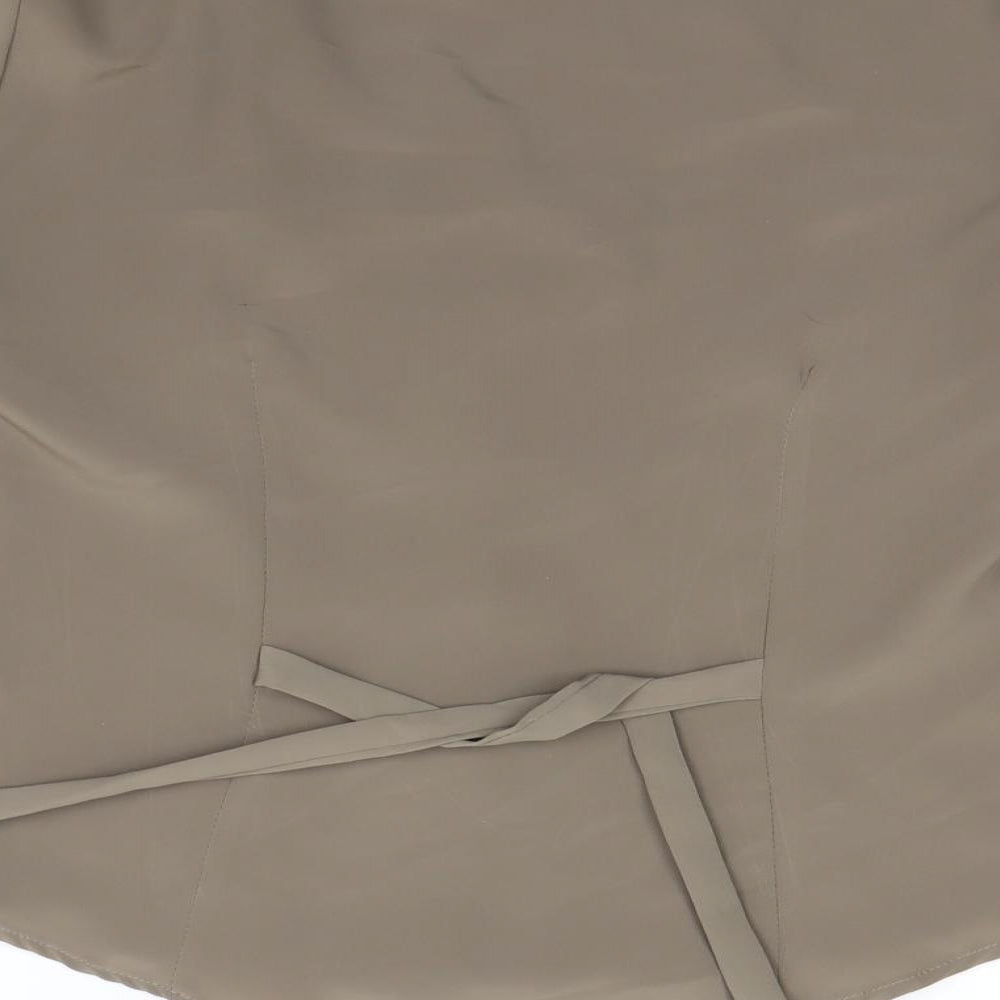 Bella moda Womens Beige Jacket Size 12