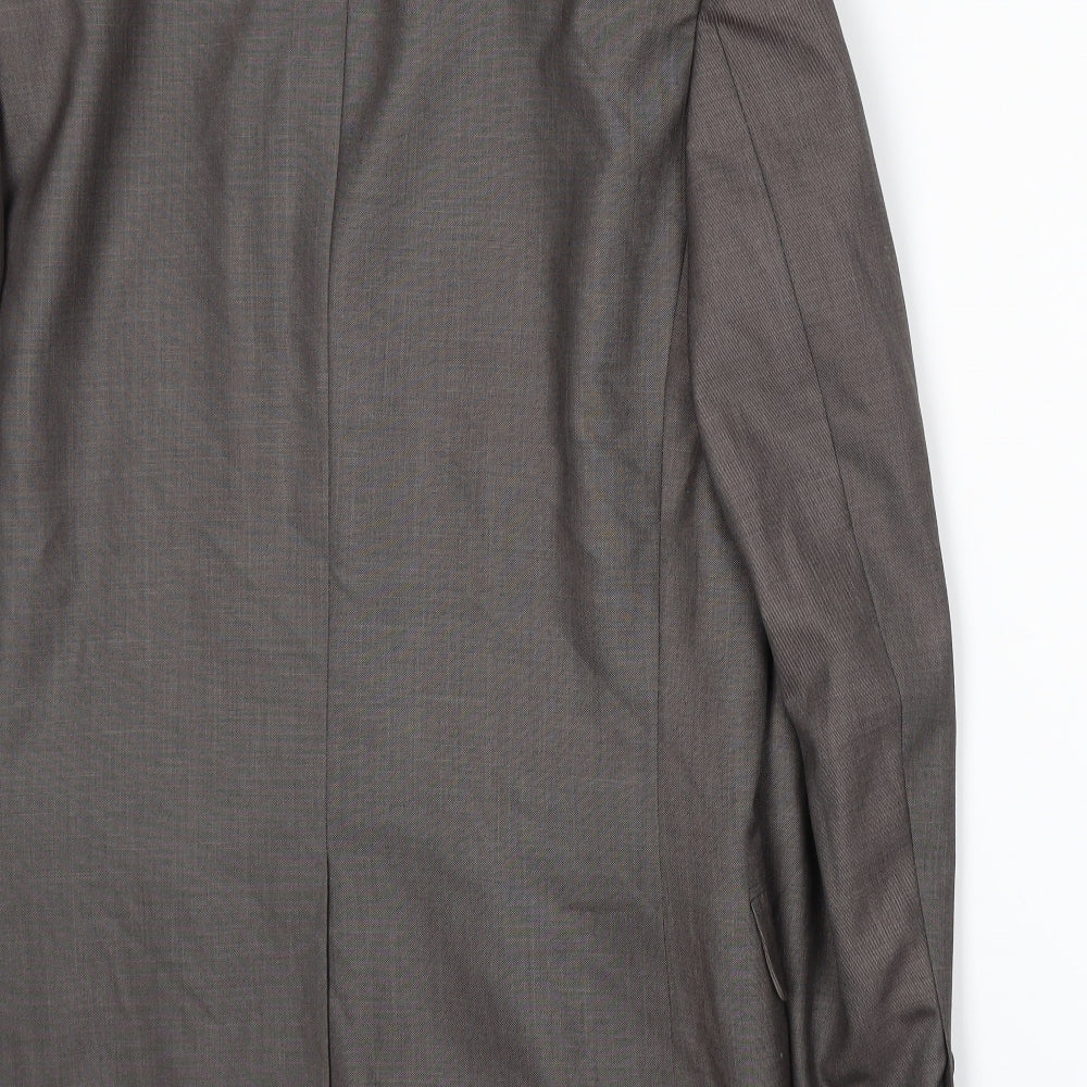 BHS Mens Grey Jacket Suit Jacket Size M