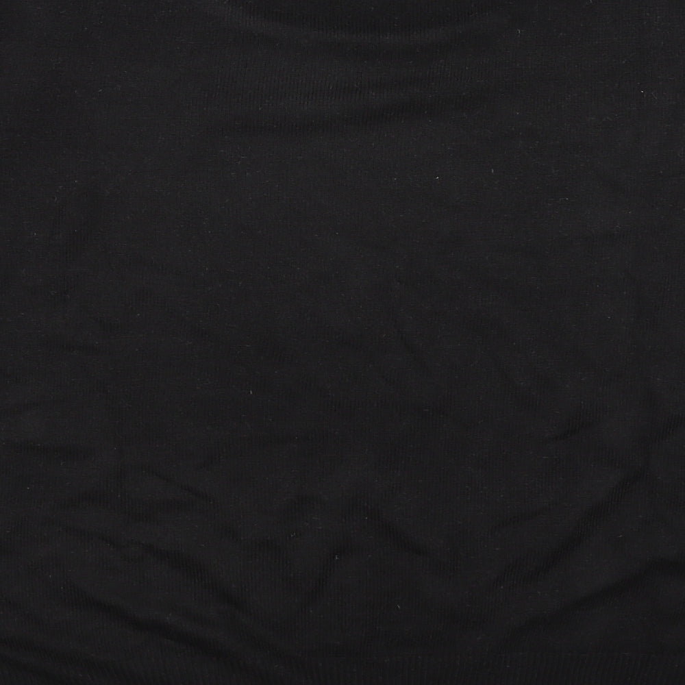 Marks and Spencer Womens Black T-Shirt Size 16