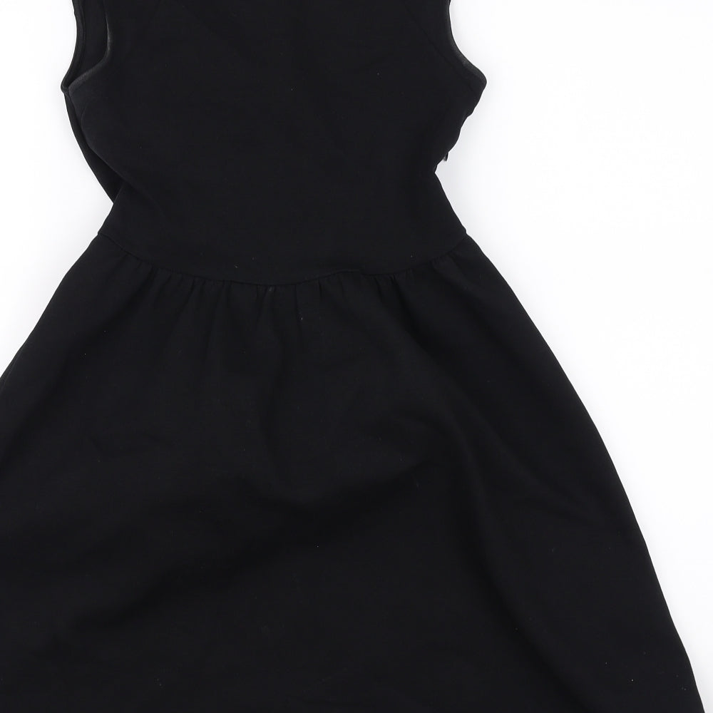 Zara Womens Black A-Line Size 4