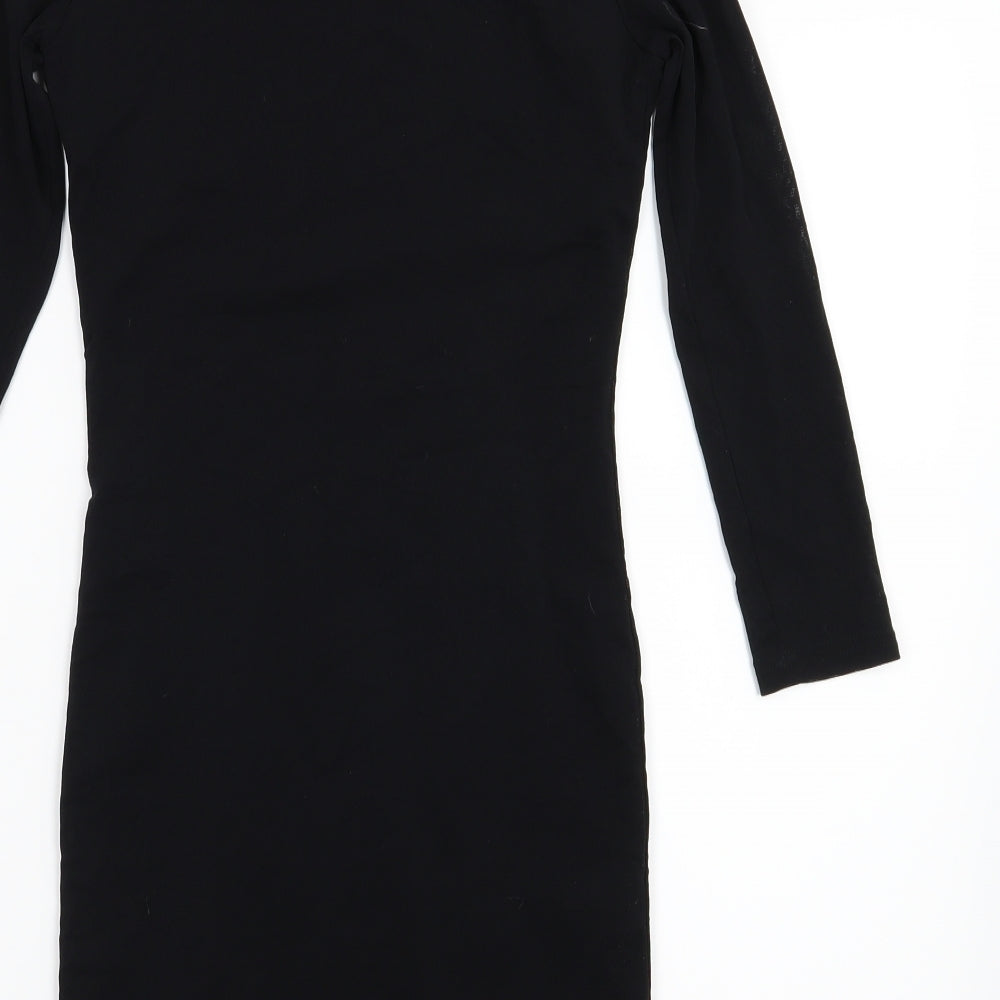 Babe Womens Black Bodycon Size XS