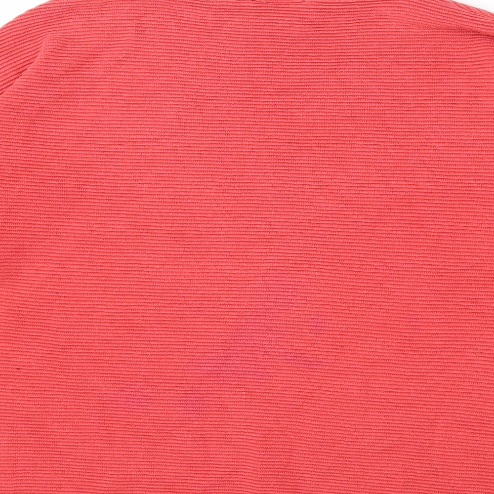 Wallis Womens Pink Knit Pullover Jumper Size M