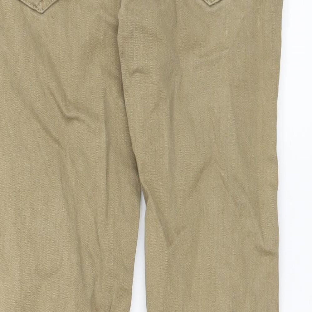NEXT Girls Brown Straight Jeans Size 8 Years