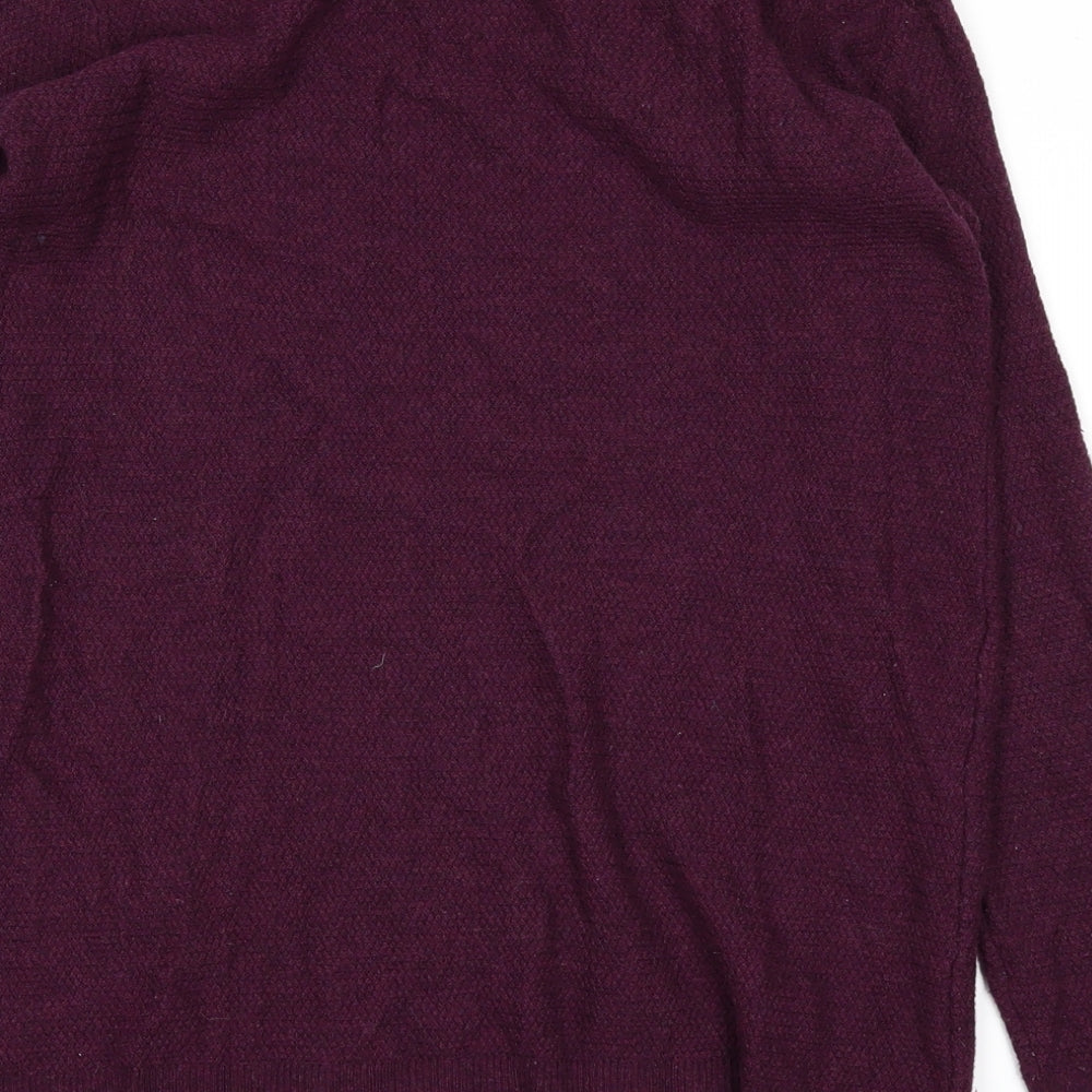 Gap Womens Purple Pullover Jumper Size S