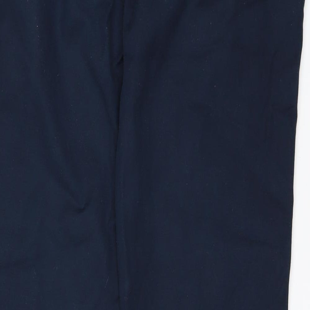 Brand and care label for Zara women’s blue skinny jeans, size UK 8, 26-inch leg