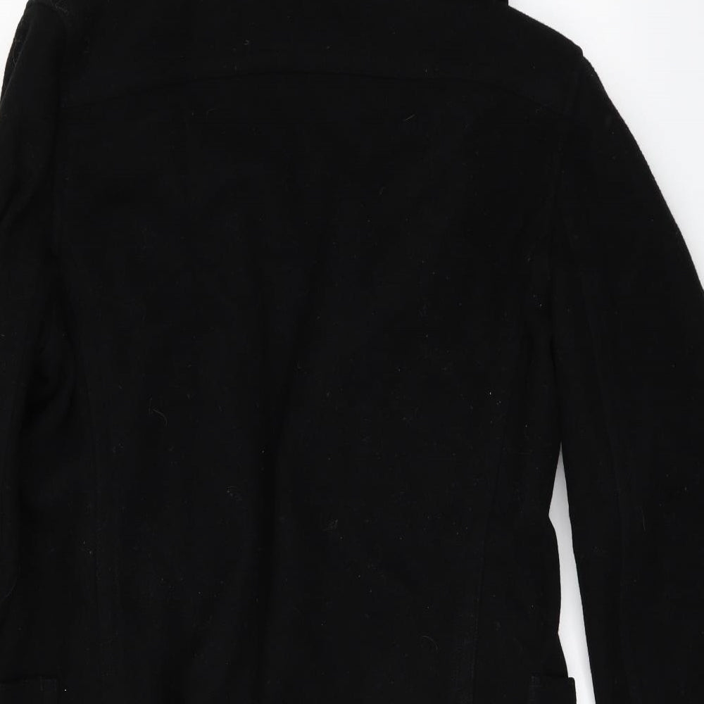 Gap Mens Black Rain Coat Coat Size M