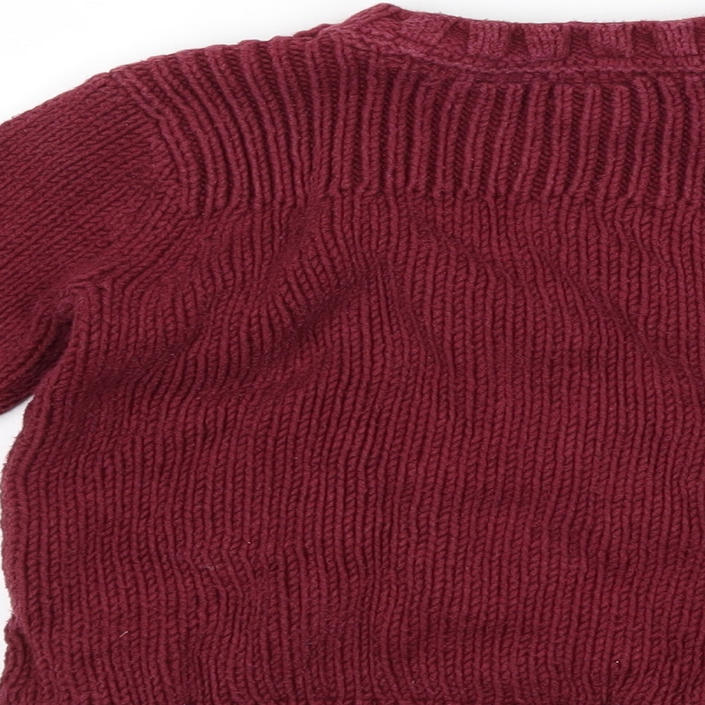 Gap Girls Purple Pullover Jumper Size 4-5 Years