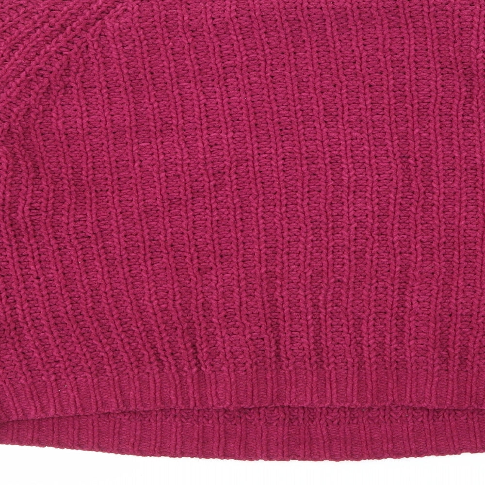 F&F Womens Purple Pullover Jumper Size 12