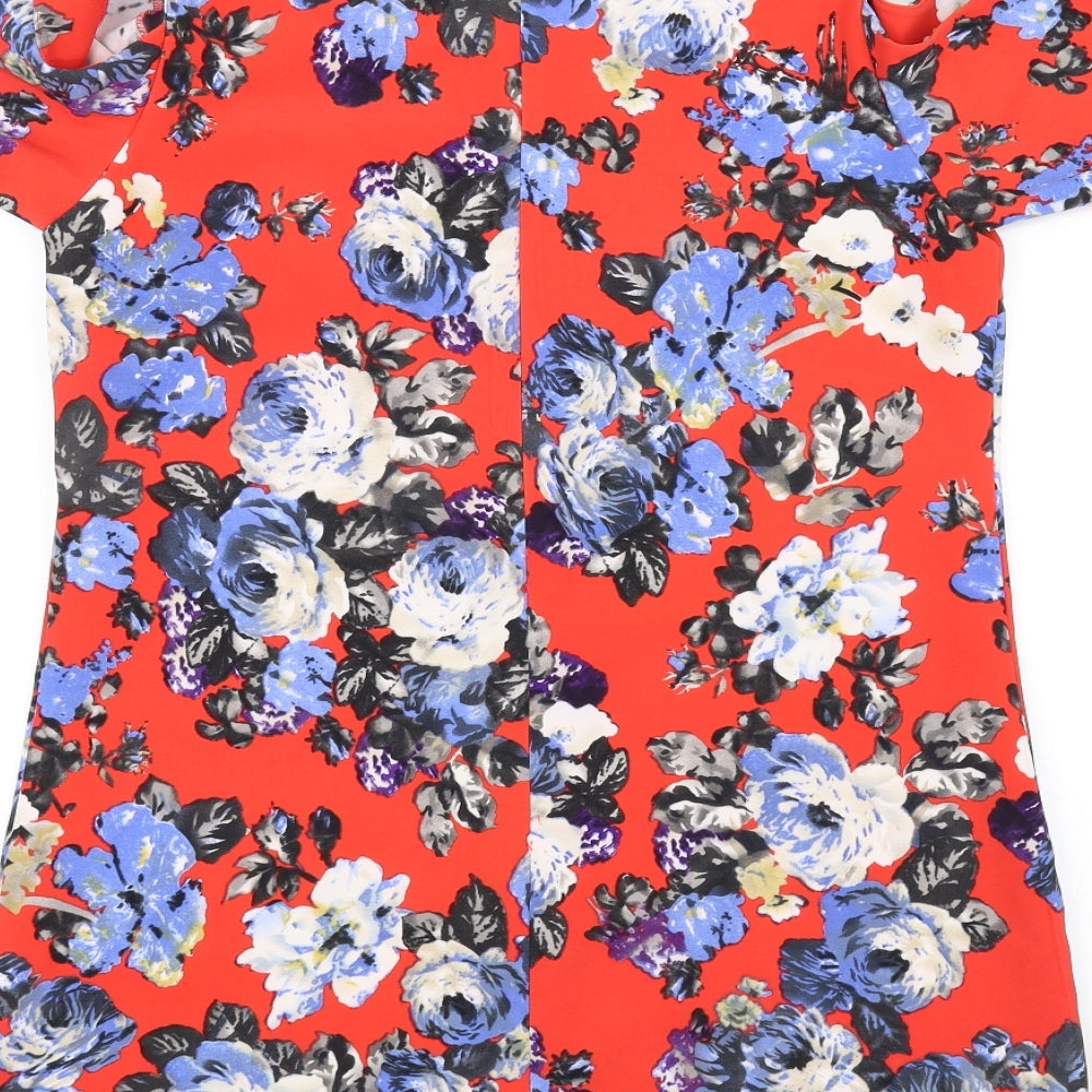 Girls On Film Womens Red A-Line Size 10