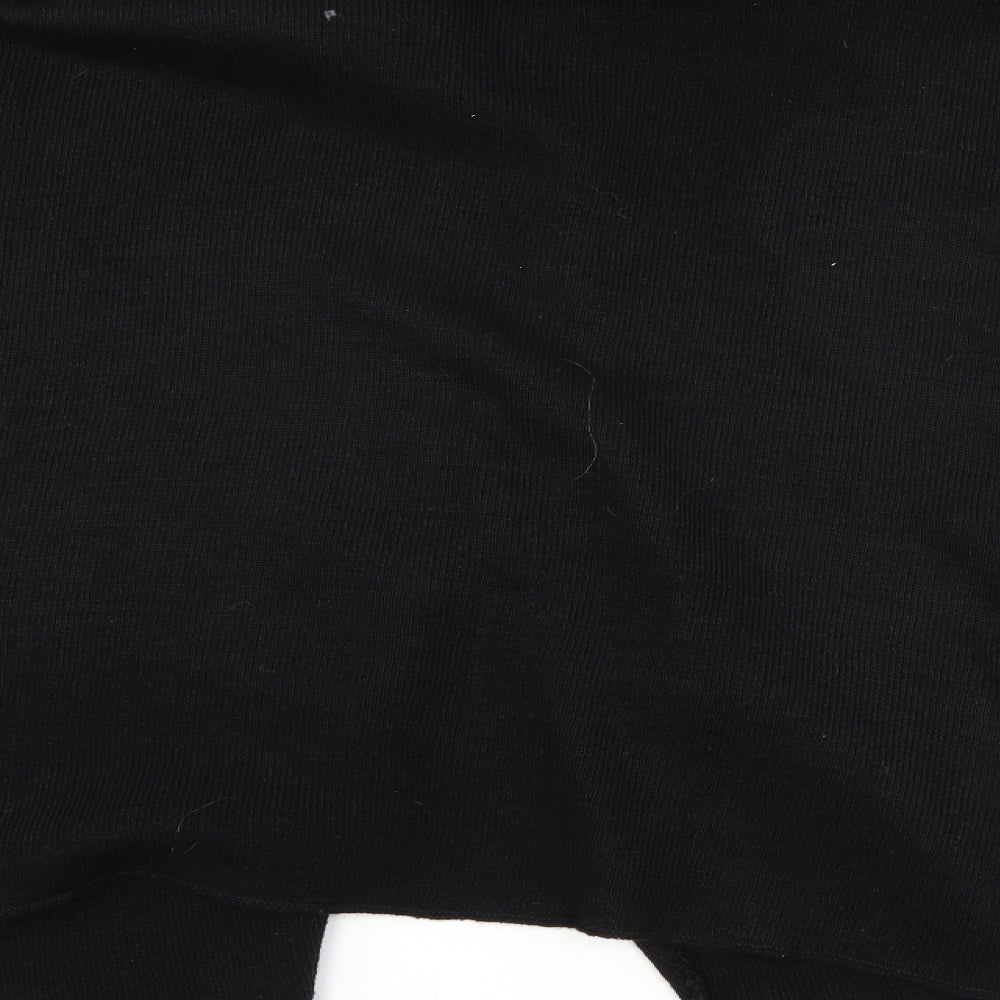 Classics Womens Black Knit Cardigan Jumper One Size