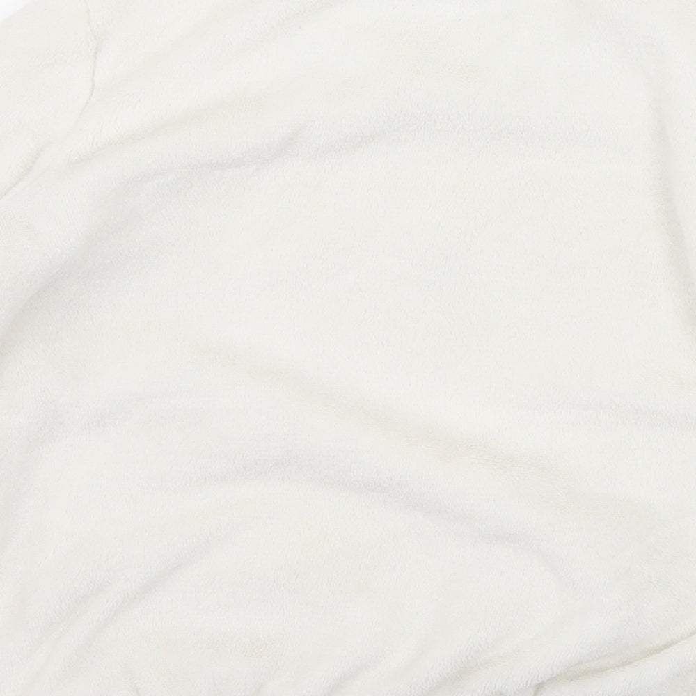 E-vie Girls White Geometric Microfibre Top Pyjama Set Size 5-6 Years - Love heart
