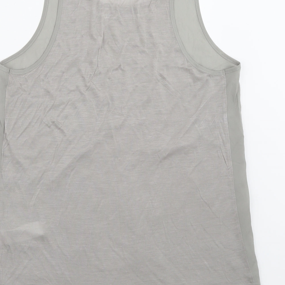 French Connection Womens Grey Basic Tank Size M