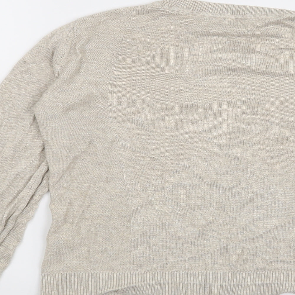 ASOS Womens Beige Pullover Jumper Size 8