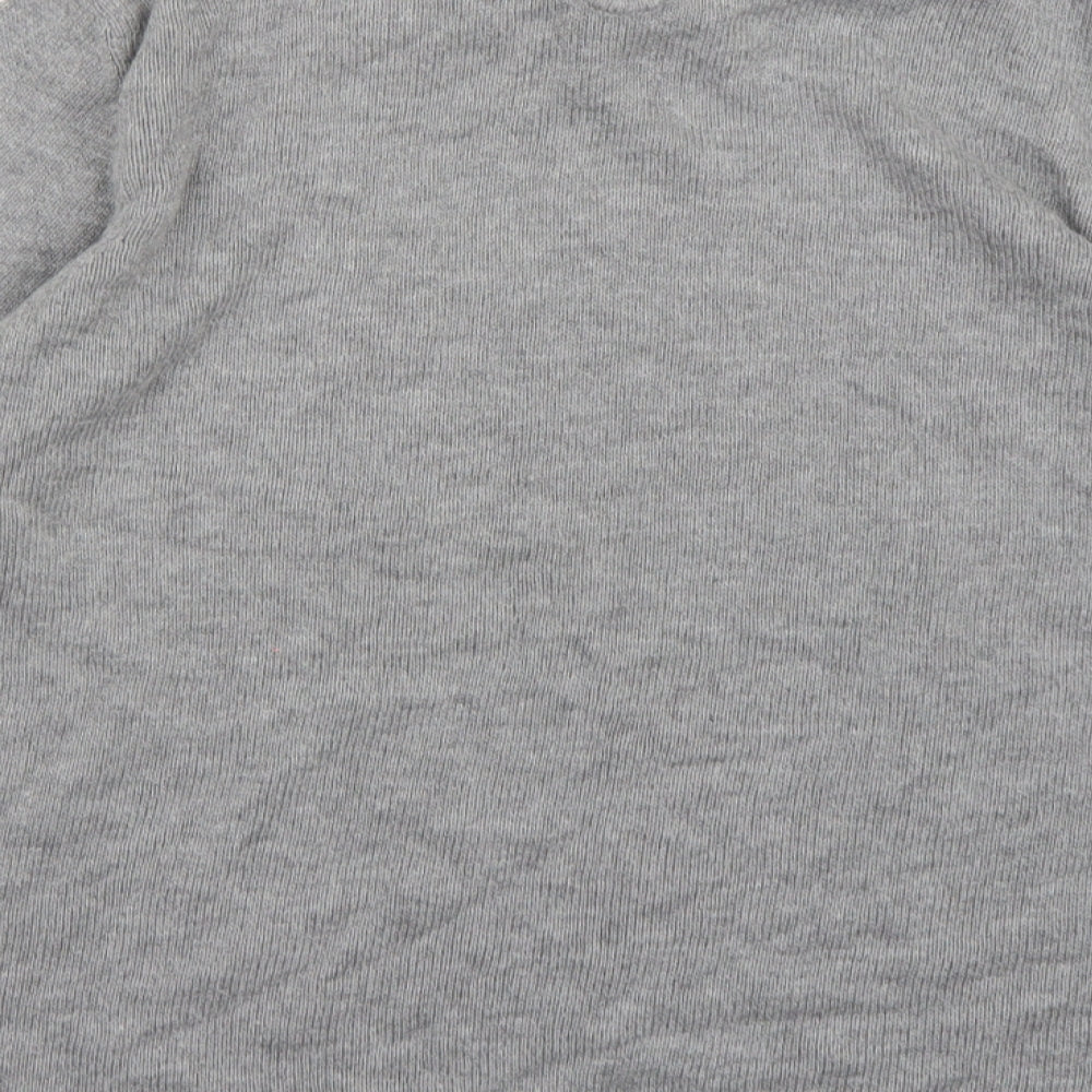 Wallis Womens Grey Knit Pullover Jumper Size 12