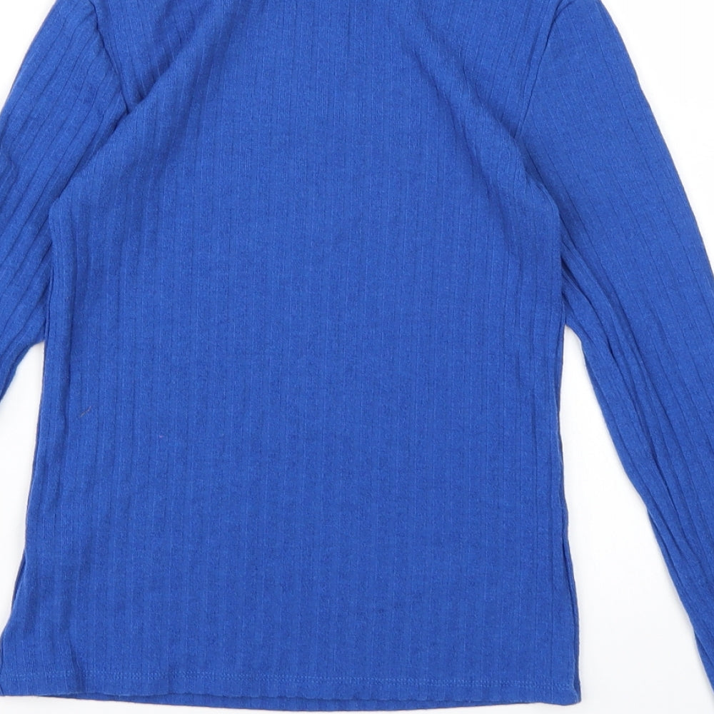 Topshop Womens Blue Pullover Jumper Size 6