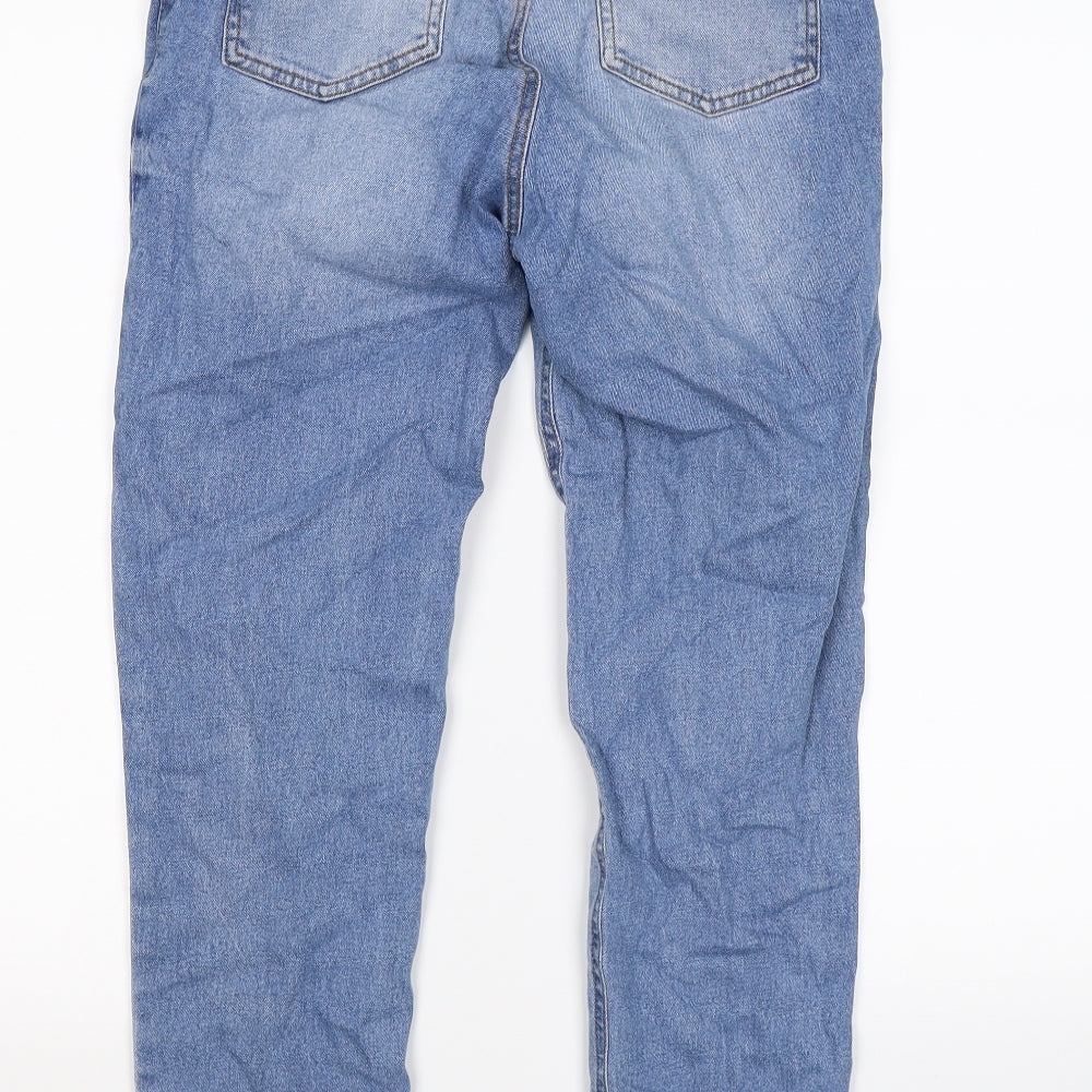 for me too Womens Blue Denim Skinny Jeans Size 10 L25 in