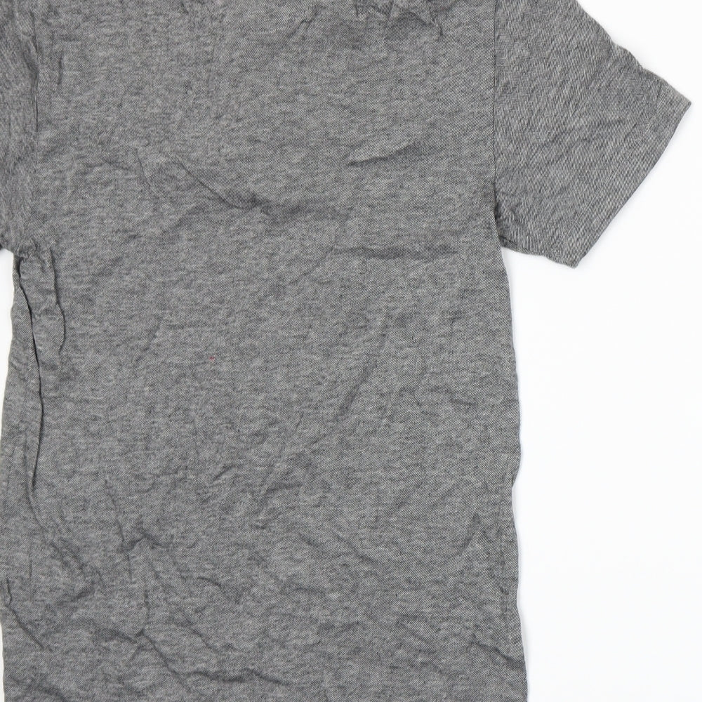 Next Mens Grey Polo Size XS