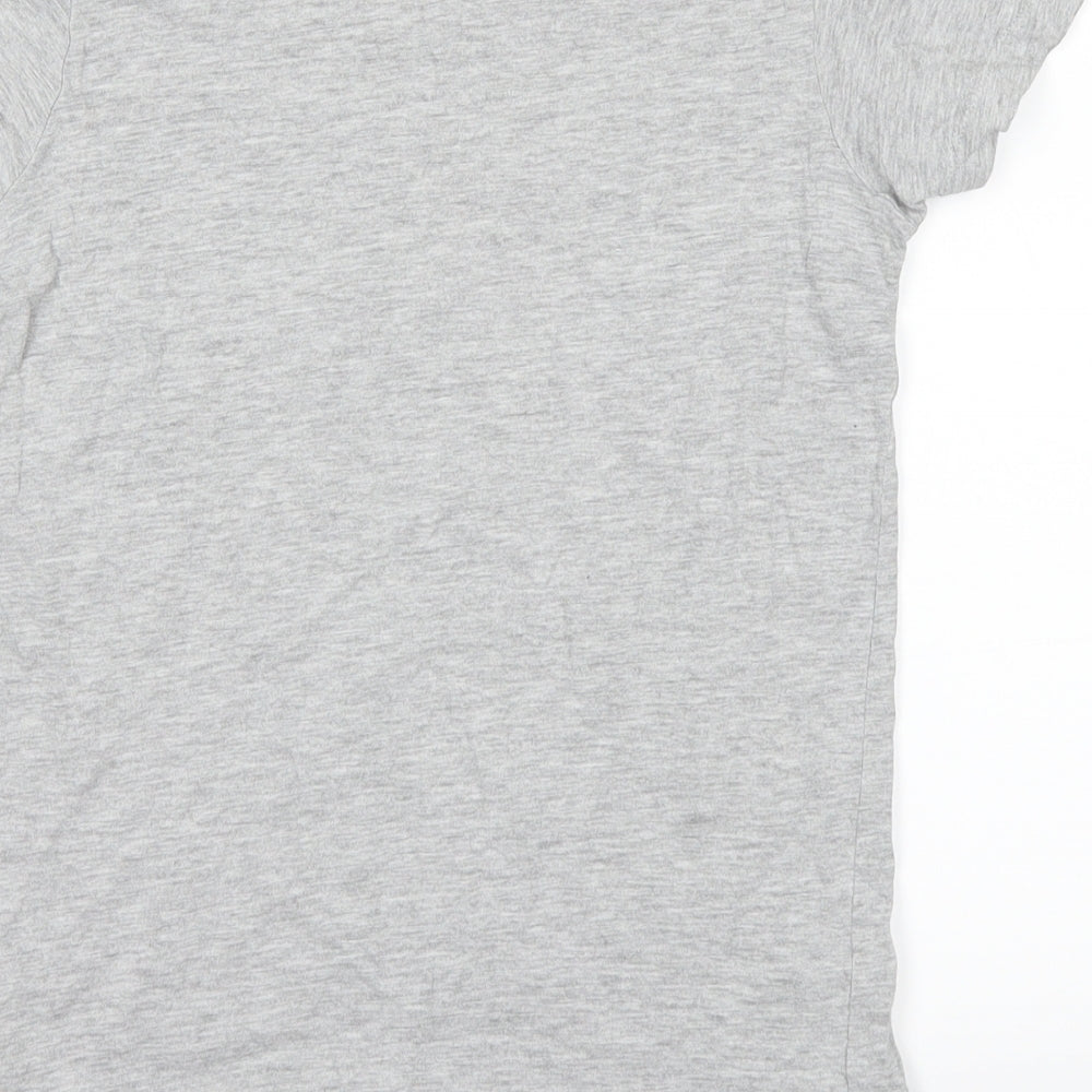 Preworn Boys Grey Basic T-Shirt Size 10 Years