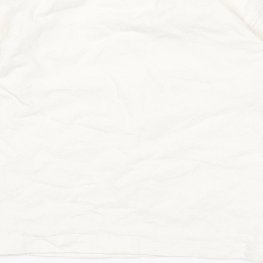 Carter's Girls White Basic T-Shirt Size 6 Years