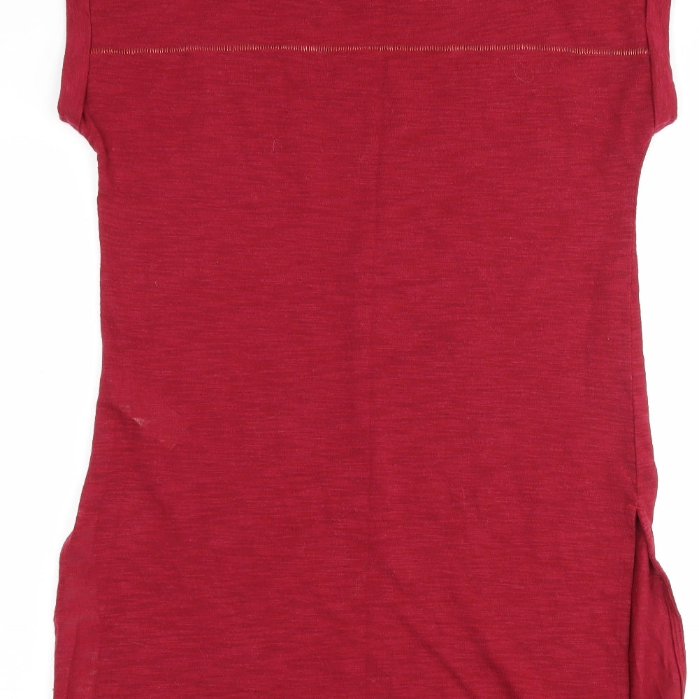 NEXT Womens Purple T-Shirt Dress Size 10 - slogan