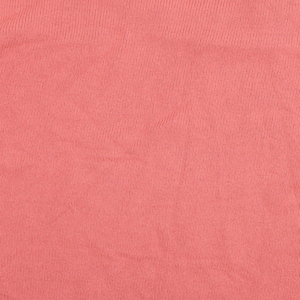 Anthology Womens Pink Pullover Jumper Size 24