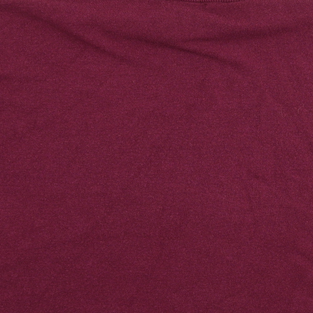 Bonmarché Womens Purple Pullover Jumper Size XL
