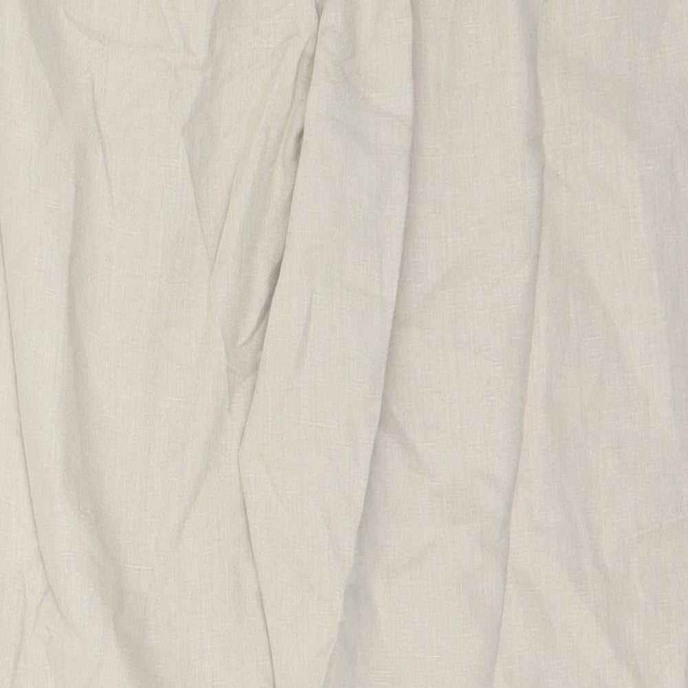 KOAN Womens Beige Trousers Size 16 L28 in