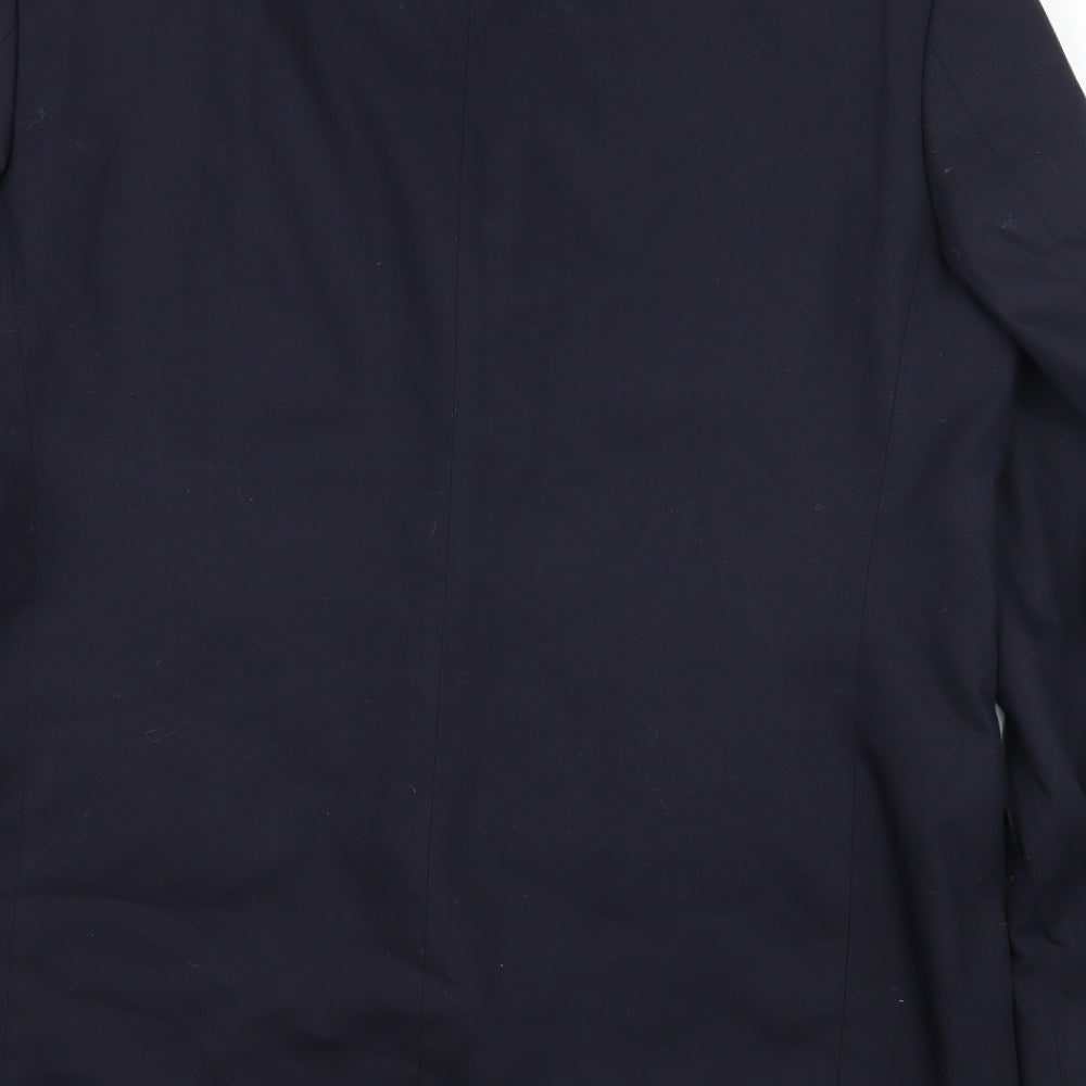 Marks & Spencer Mens Blue Jacket Suit Jacket Size L