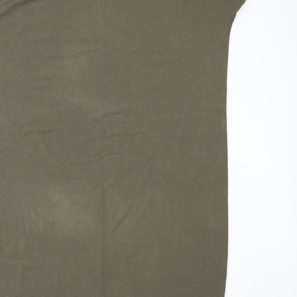Apricot Womens Green Basic T-Shirt Size 8