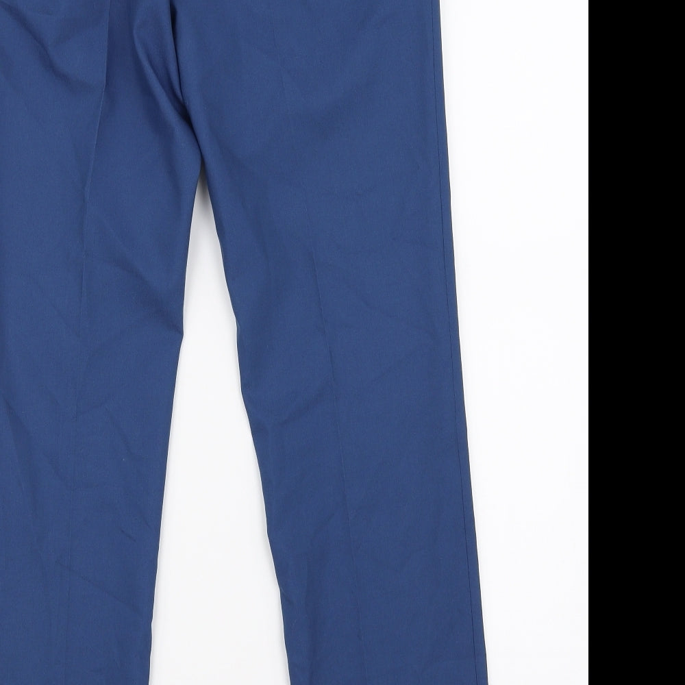 Preworn Womens Blue Trousers Size 27 in L32 in
