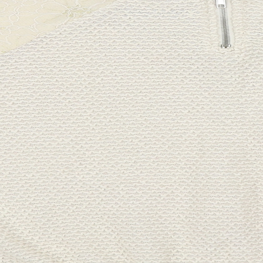 Atmosphere Womens Ivory Pullover Jumper Size 12