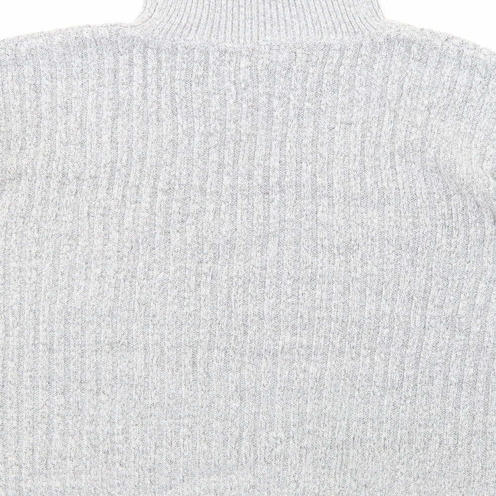 Primark Womens Grey Knit Pullover Jumper Size M