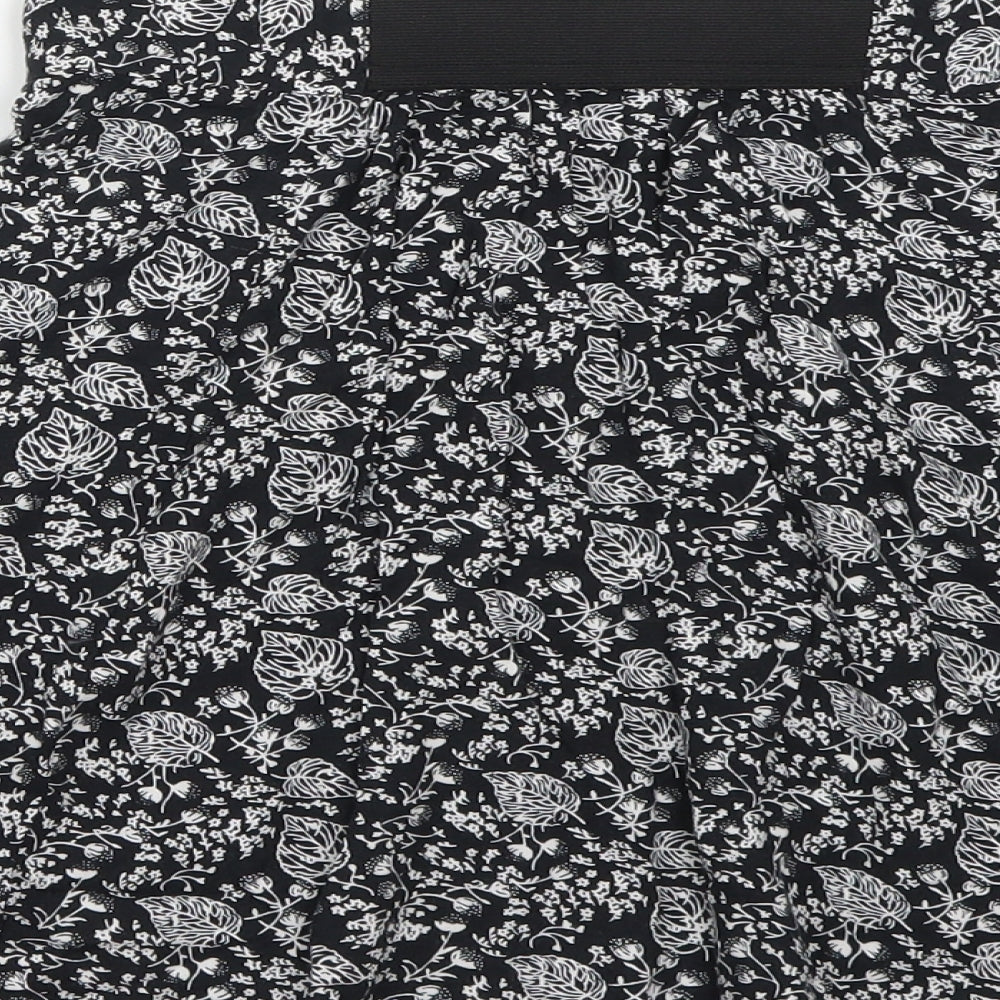 Cooperative Womens Beige Floral Flare Skirt Size XS