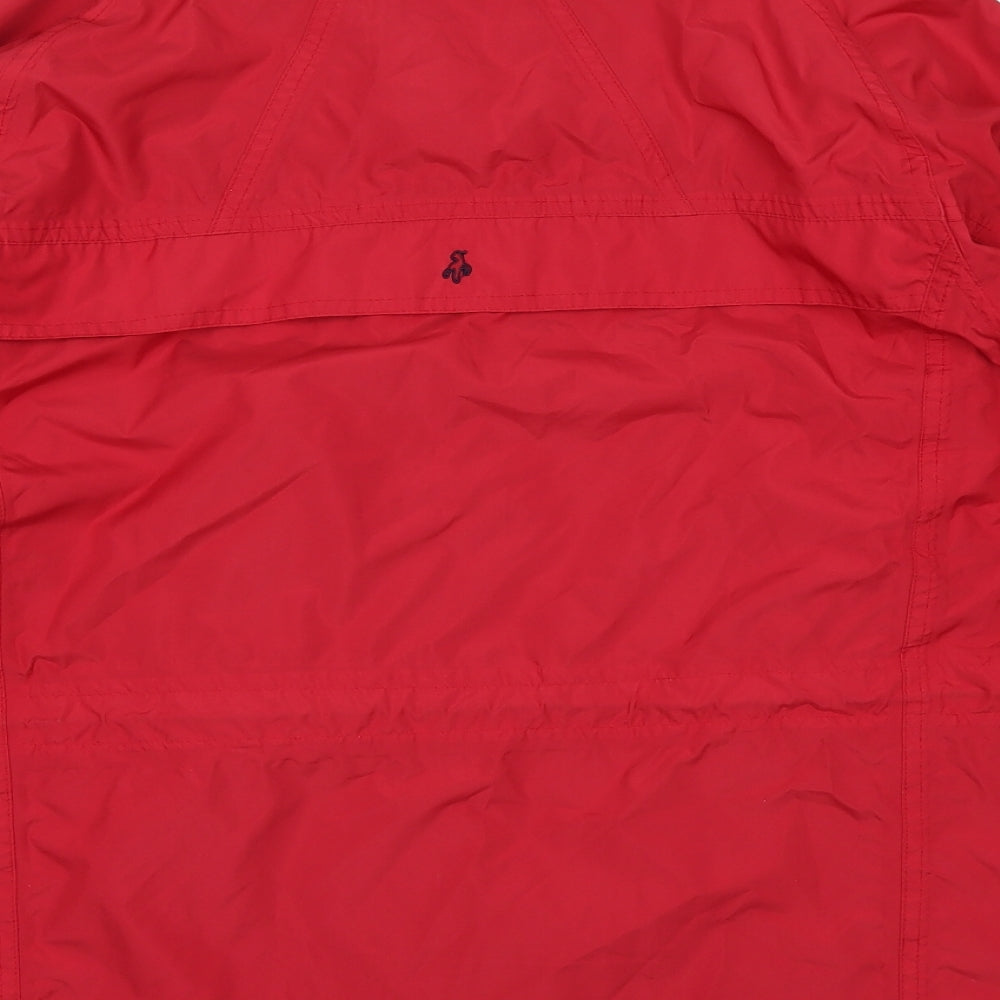 Green Lamb Womens Red Rain Coat Coat Size M