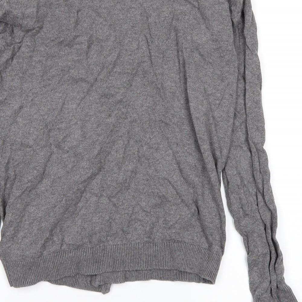 Primark Womens Grey Cardigan Jumper Size 8