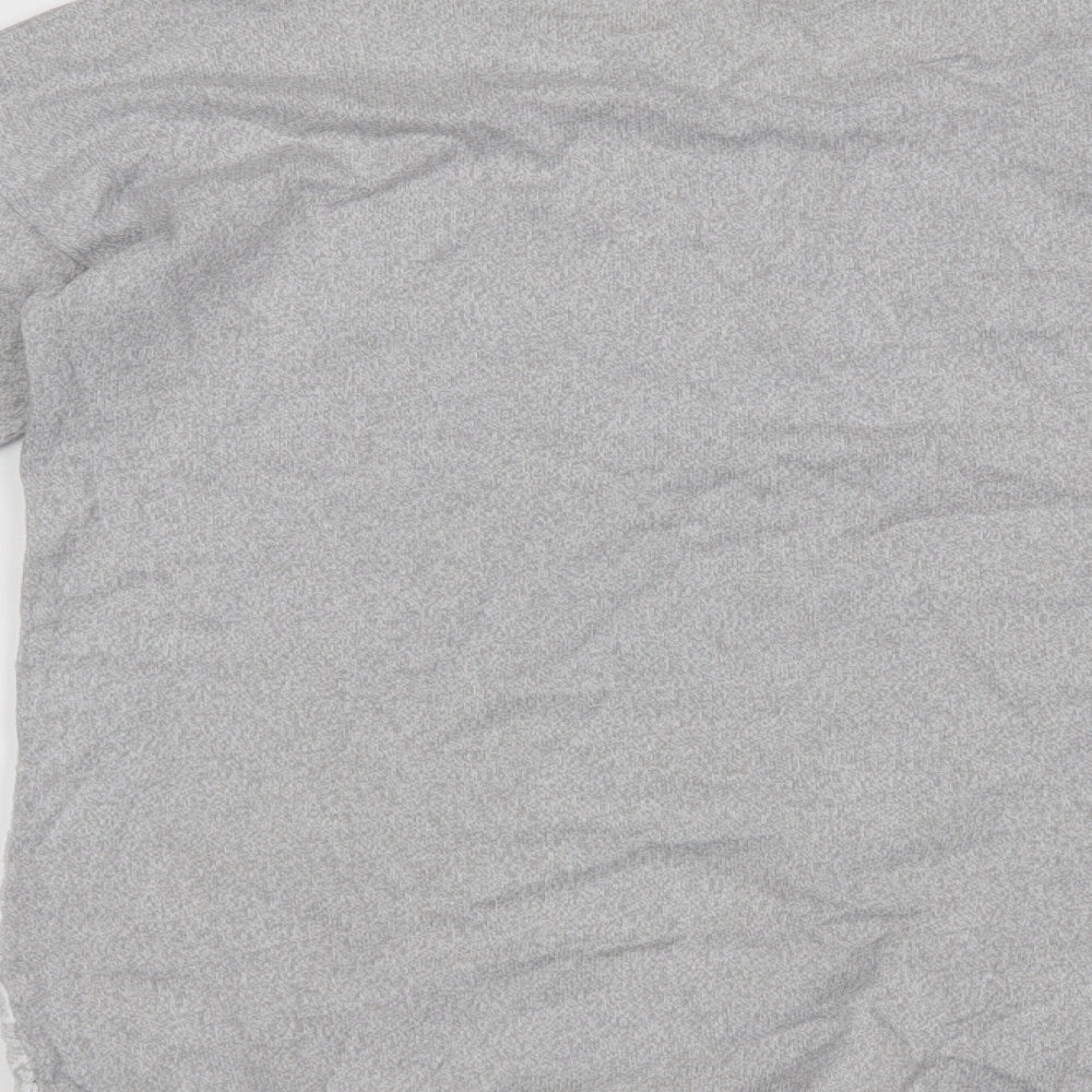 Brand and care label for Tu women’s grey jumper, size UK 10