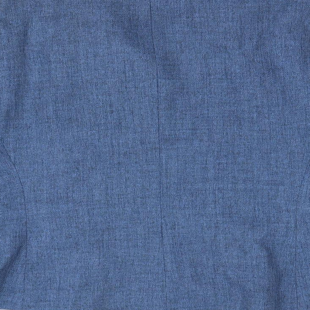 Nightingales Womens Blue Jacket Blazer Size 16