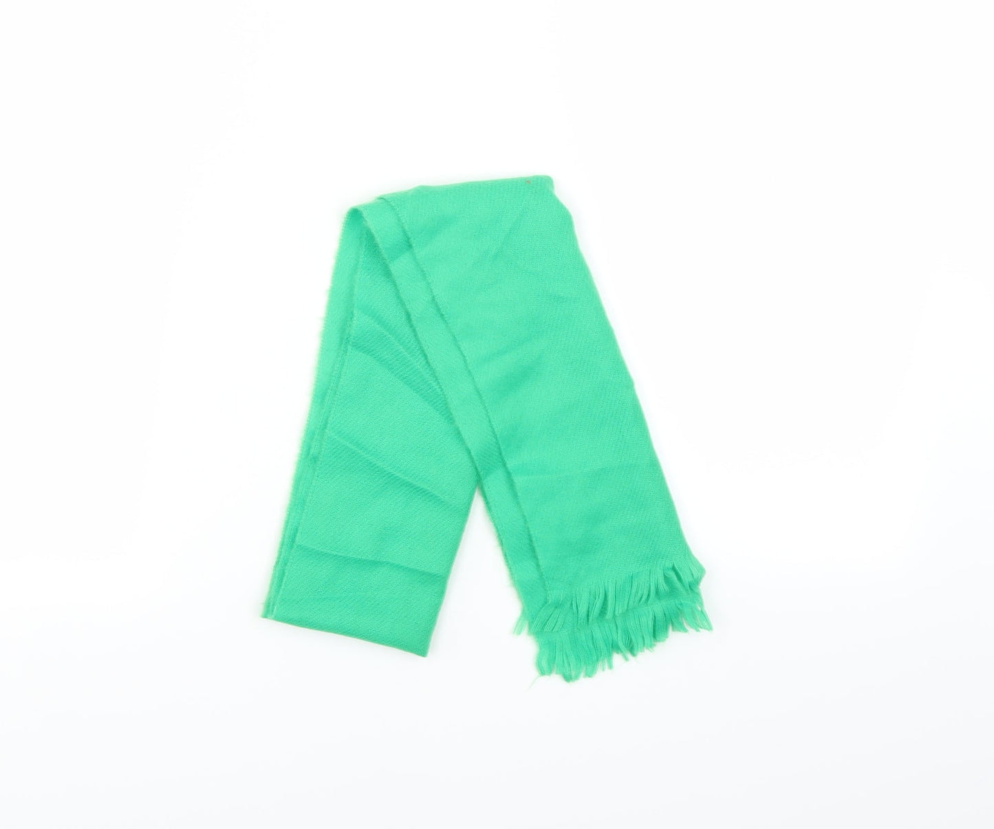 Preworn Unisex Green Scarf