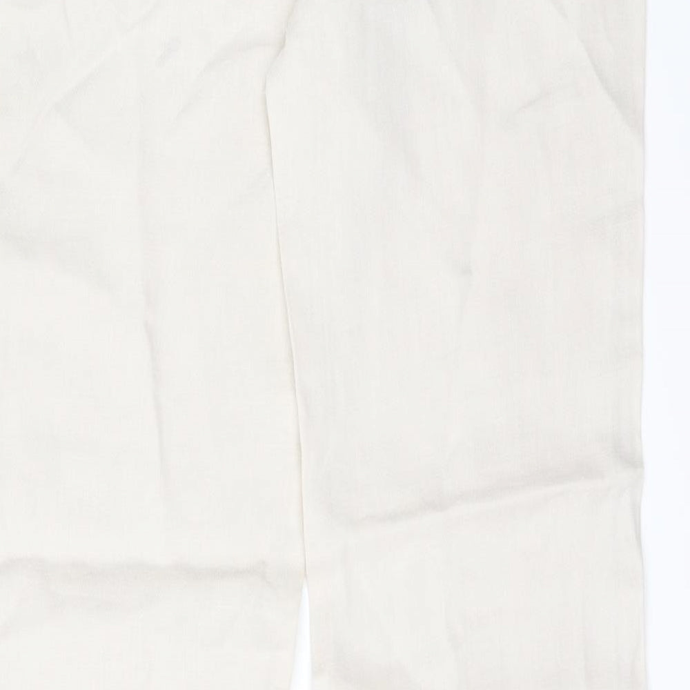 RESERVED Womens Beige Trousers Size 36 L31 in