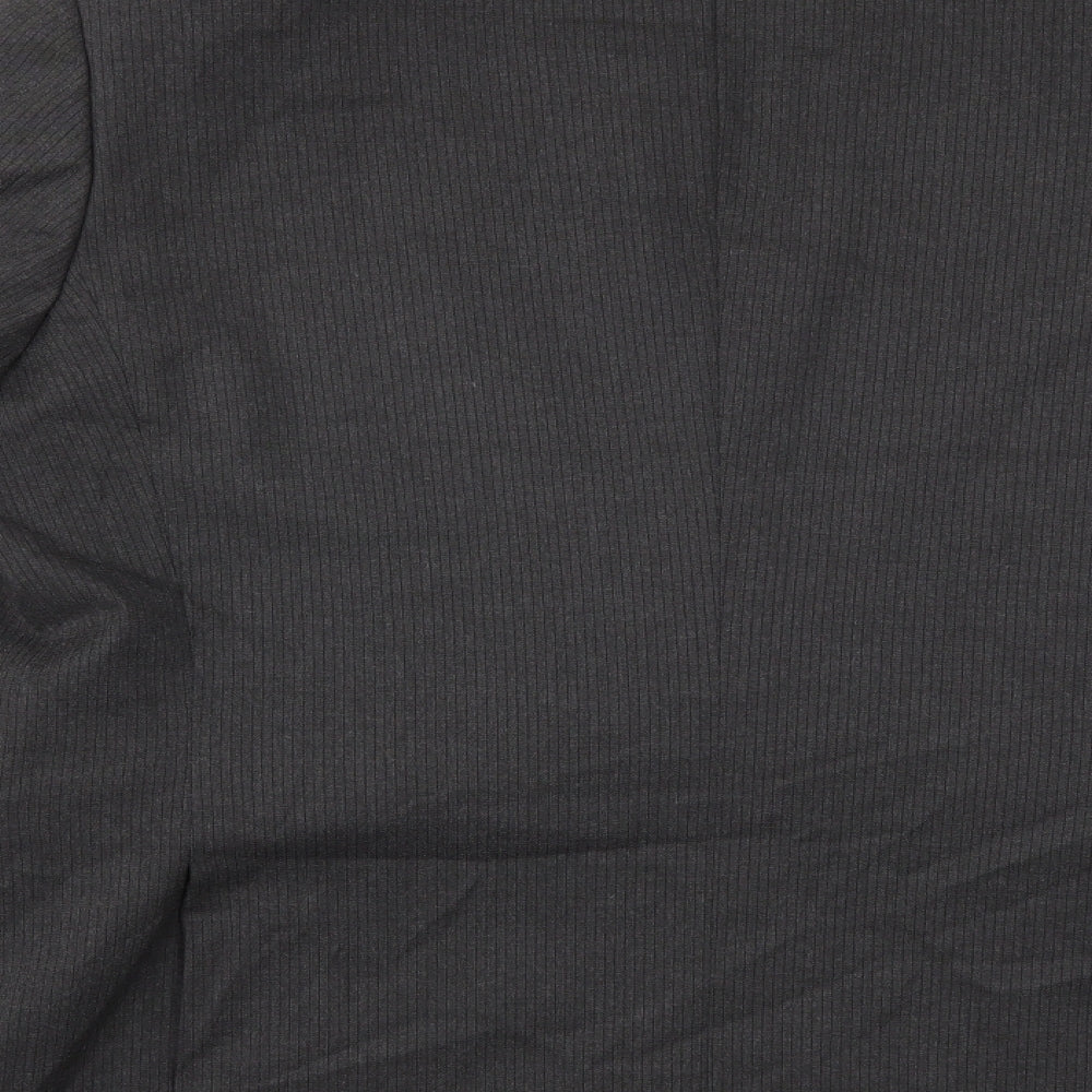 Burton Mens Grey Striped Jacket Suit Jacket Size 48