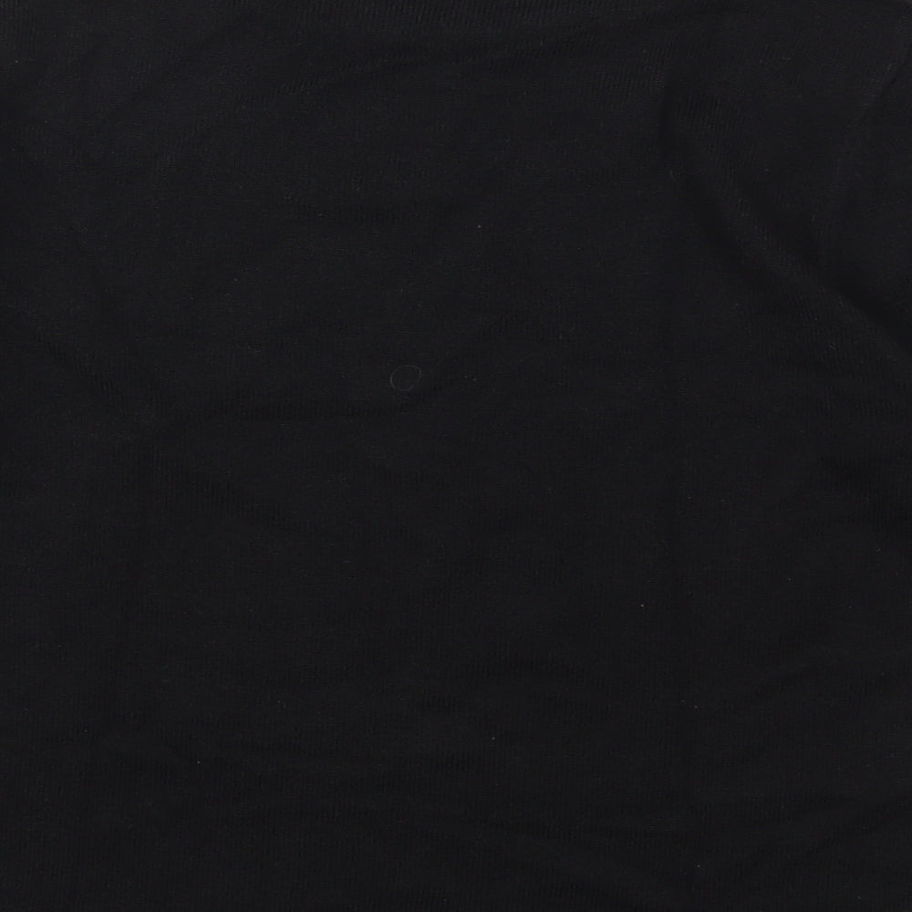 anna rose Womens Black Knit Pullover Jumper Size S